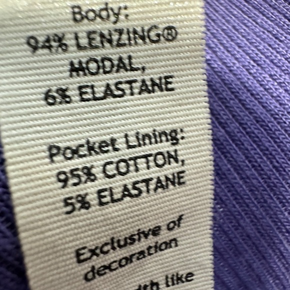 Lululemon Modal Wrap Romper 4" Indigo - Picture 5 of 11